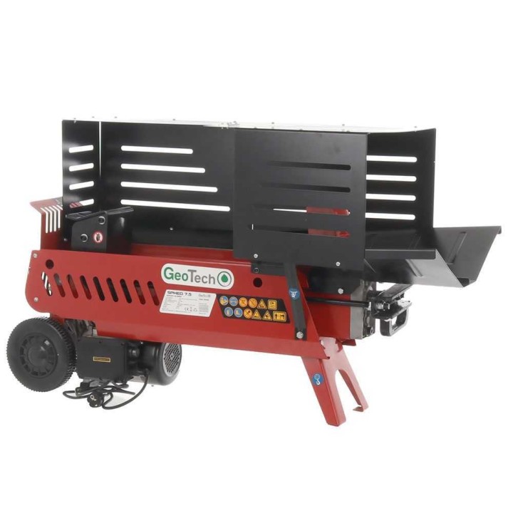 GeoTech SPHED 7.5 sähköhalkaisukone, 7 t, 2 300 W, 230 V, vaakasuora