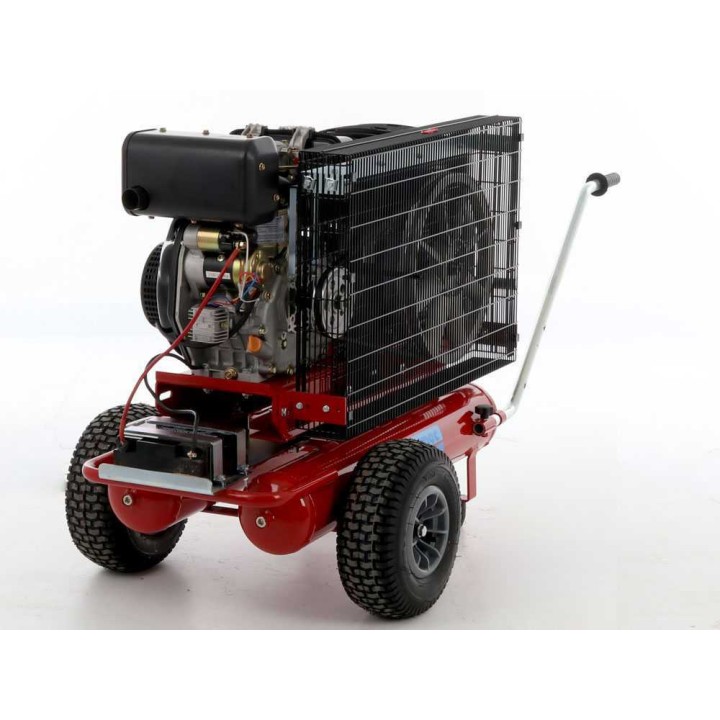 Airmec TTD 3460/650 -moottorikompressori, diesel, 6 HP, 650 l/min