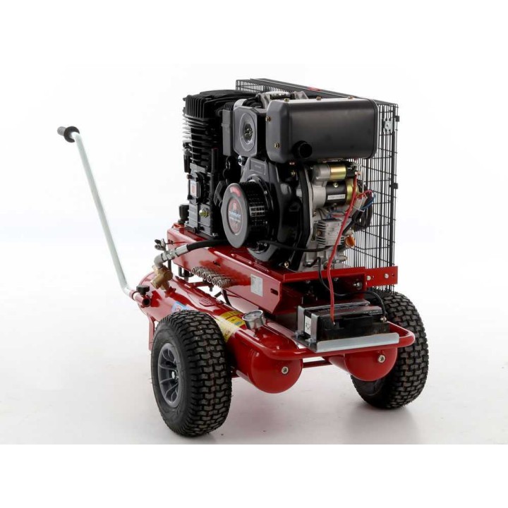 Airmec TTD 3460/650 -moottorikompressori, diesel, 6 HP, 650 l/min