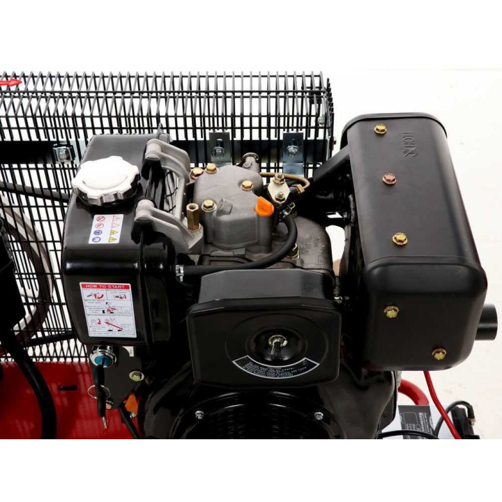 Airmec TTD 3460/650 -moottorikompressori, diesel, 6 HP, 650 l/min