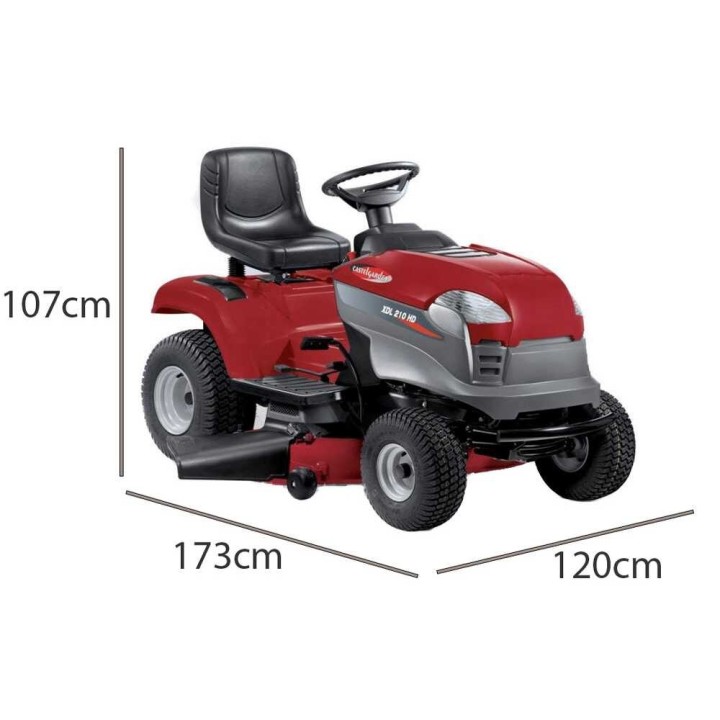 Castelgarden XDL 210 HD ajettava ruohonleikkuri, 108 cm, 18 HP, hydrostaattinen