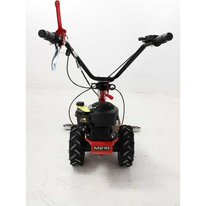 Eurosystems M210 moottoriniittokone, kaksoisterä, 87 cm, Briggs & Stratton 450 E