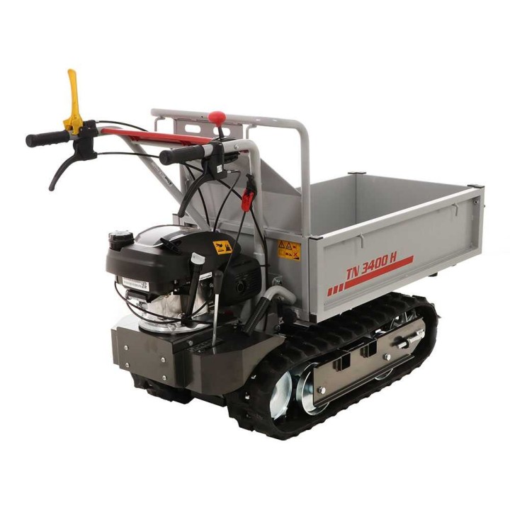 Efco TN 3400 H telaketjukärry, 350 kg, Honda GCVX 170, laajennettava lava