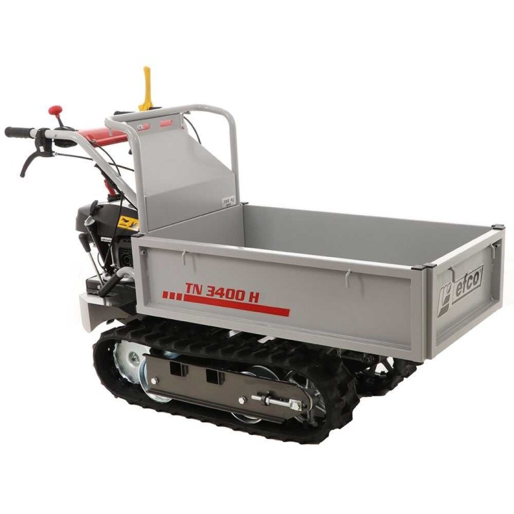 Efco TN 3400 H telaketjukärry, 350 kg, Honda GCVX 170, laajennettava lava