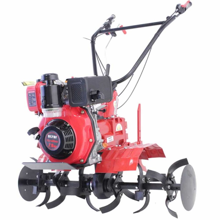 Euro 102 diesel muokkain 7 HP 296 cm 95 cm n jyrsin