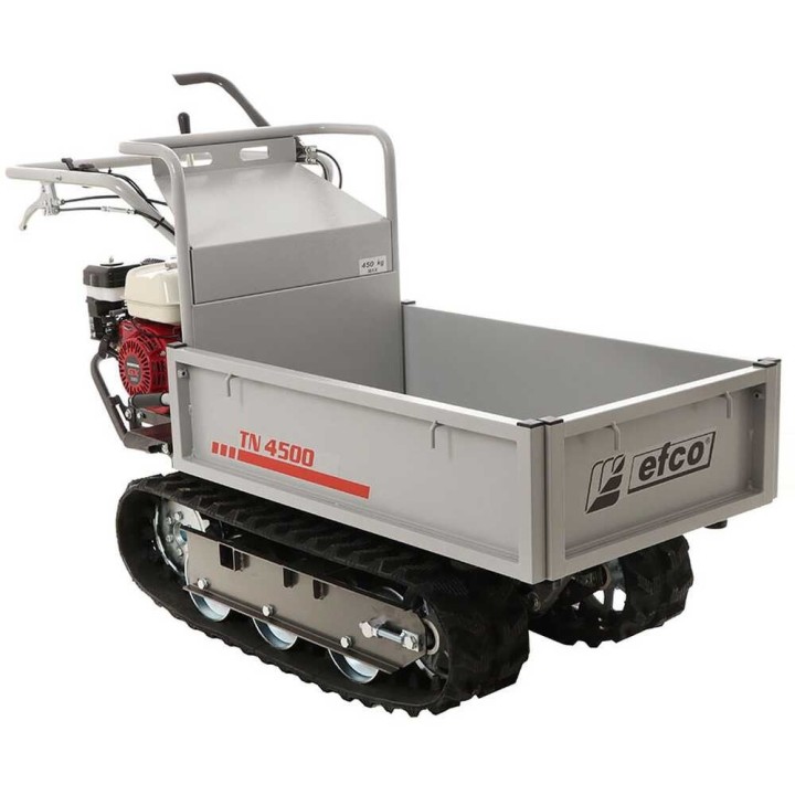 Efco TN 4500 telaketjukärry jatkettavalla lavakorilla 450 kg Honda GX 160 4 8 HP
