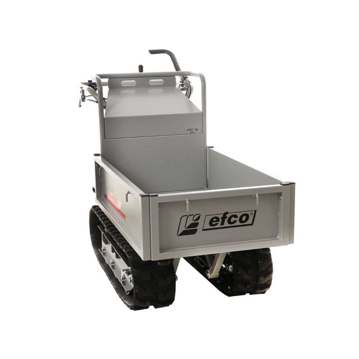 Efco TN 4500 telaketjukärry jatkettavalla lavakorilla, 450 kg, Honda GX 160, 4,8 HP