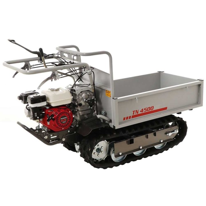 Efco TN 4500 telaketjukärry jatkettavalla lavakorilla, 450 kg, Honda GX 160, 4,8 HP