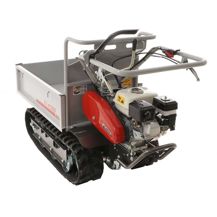 Efco TN 4500 telaketjukärry jatkettavalla lavakorilla, 450 kg, Honda GX 160, 4,8 HP