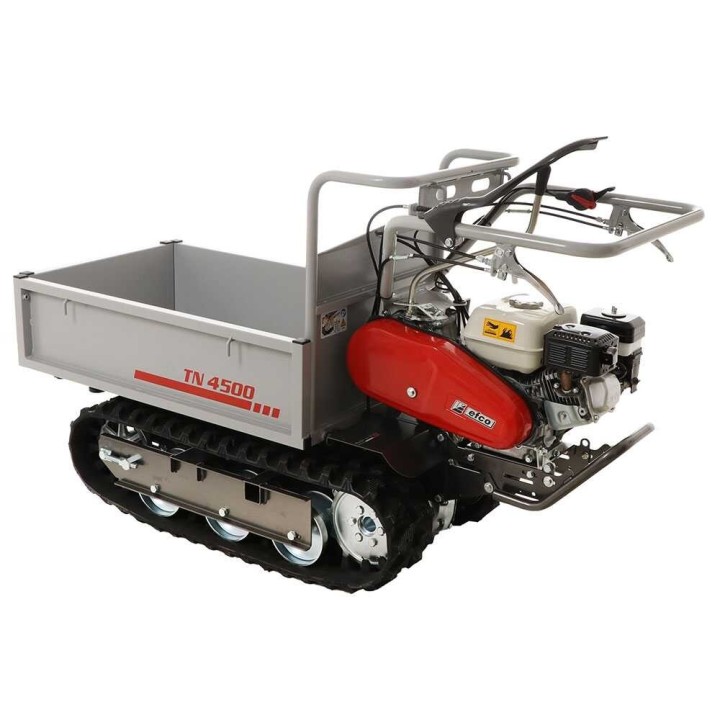 Efco TN 4500 telaketjukärry jatkettavalla lavakorilla, 450 kg, Honda GX 160, 4,8 HP