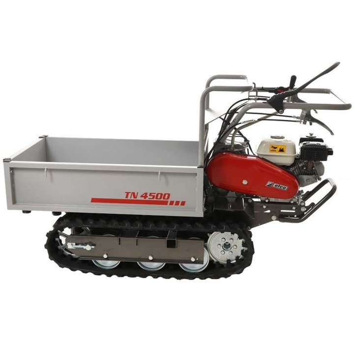 Efco TN 4500 telaketjukärry jatkettavalla lavakorilla, 450 kg, Honda GX 160, 4,8 HP