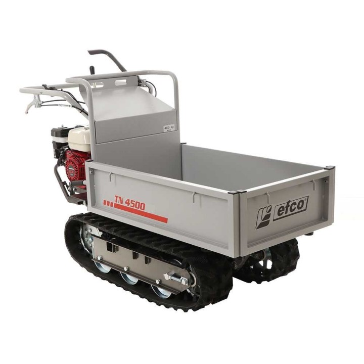 Efco TN 4500 telaketjukärry jatkettavalla lavakorilla, 450 kg, Honda GX 160, 4,8 HP