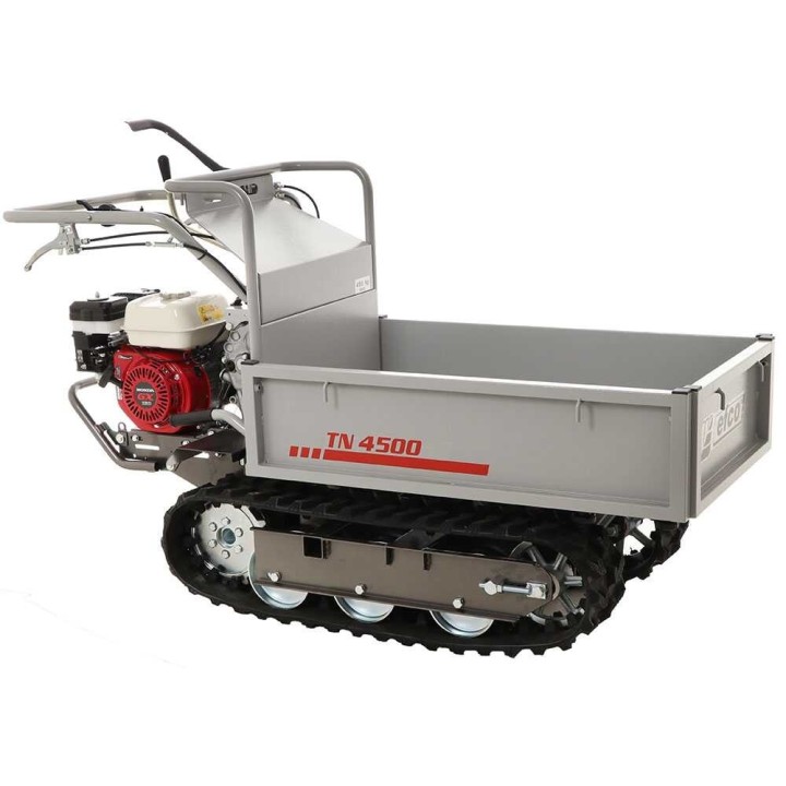 Efco TN 4500 telaketjukärry jatkettavalla lavakorilla, 450 kg, Honda GX 160, 4,8 HP