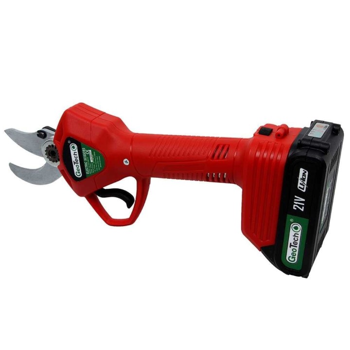 GeoTech MS-30 sähköoksasakset, 2 × 18 V 2 Ah, 30 mm