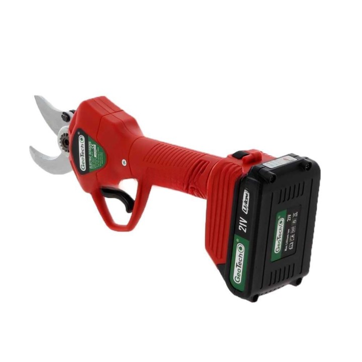 GeoTech MS-30 sähköoksasakset, 2 × 18 V 2 Ah, 30 mm