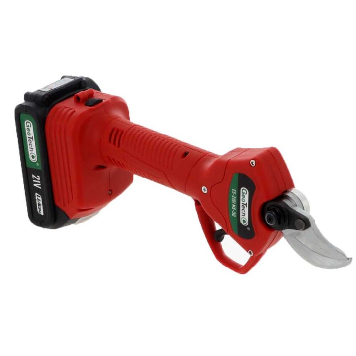 GeoTech MS-30 sähköoksasakset, 2 × 18 V 2 Ah, 30 mm