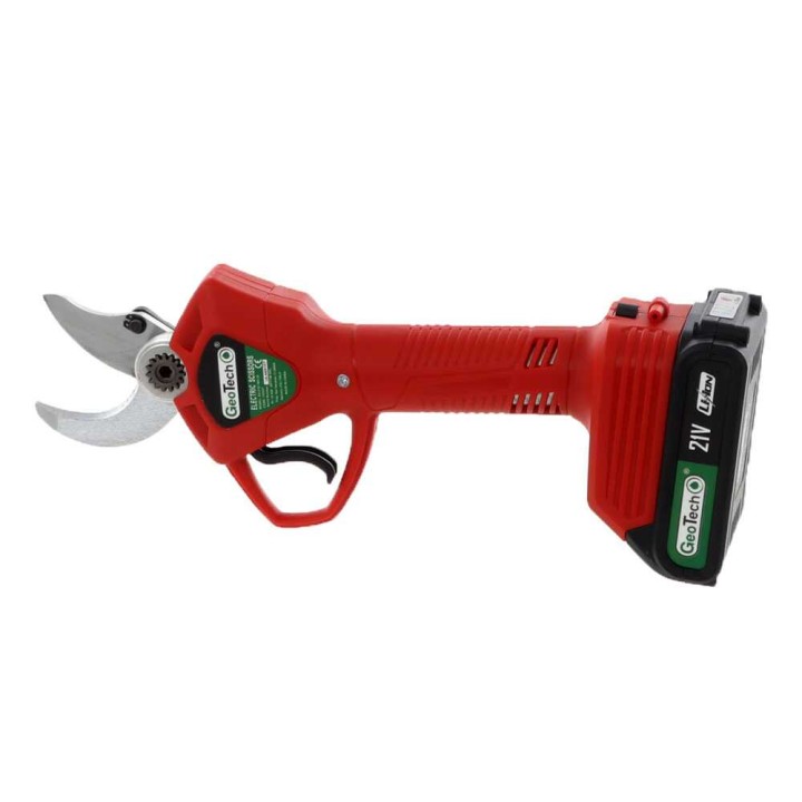 GeoTech MS-30 sähköoksasakset, 2 × 18 V 2 Ah, 30 mm