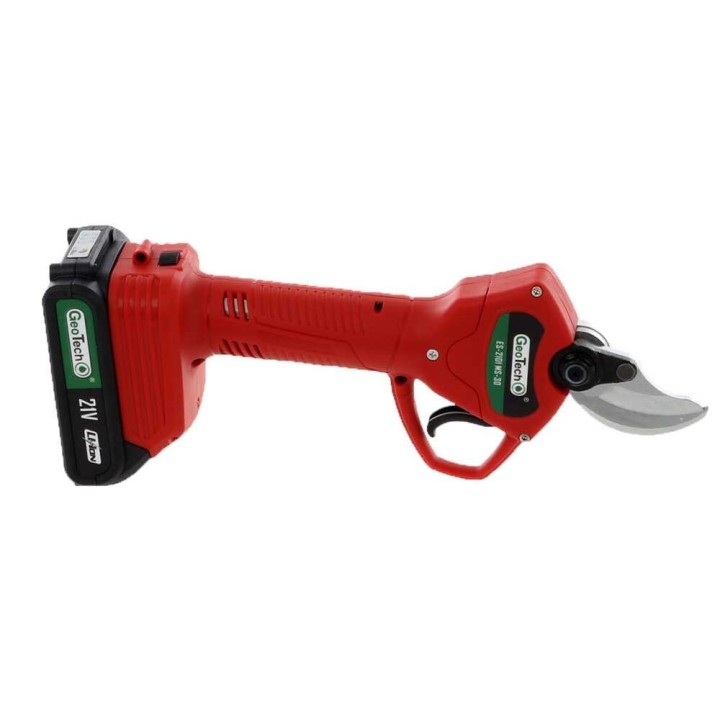 GeoTech MS-30 sähköoksasakset, 2 × 18 V 2 Ah, 30 mm