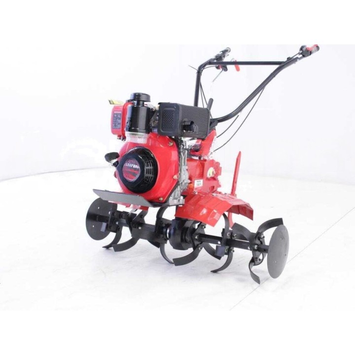 Euro 102 diesel-muokkain, 7 HP, 296 cm³, 95 cm:n jyrsin