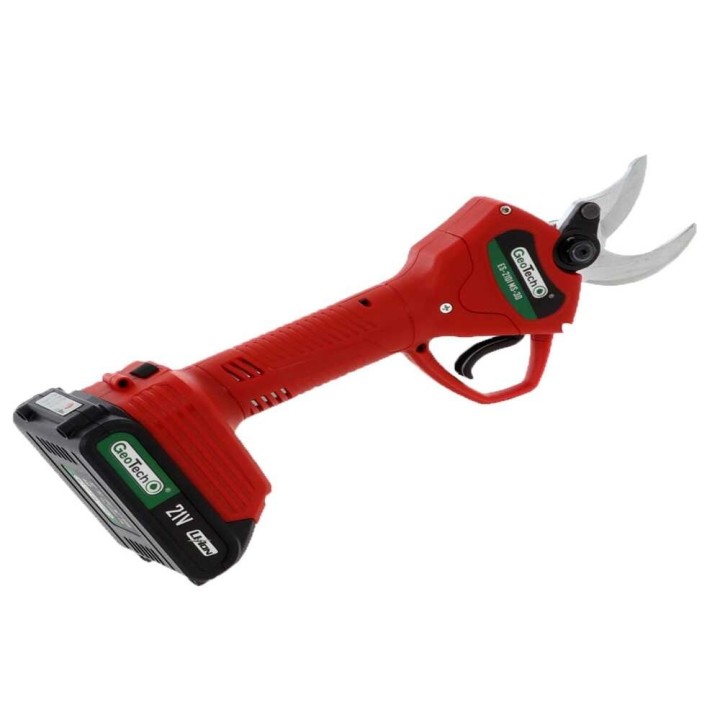 GeoTech MS-30 sähköoksasakset, 2 × 18 V 2 Ah, 30 mm