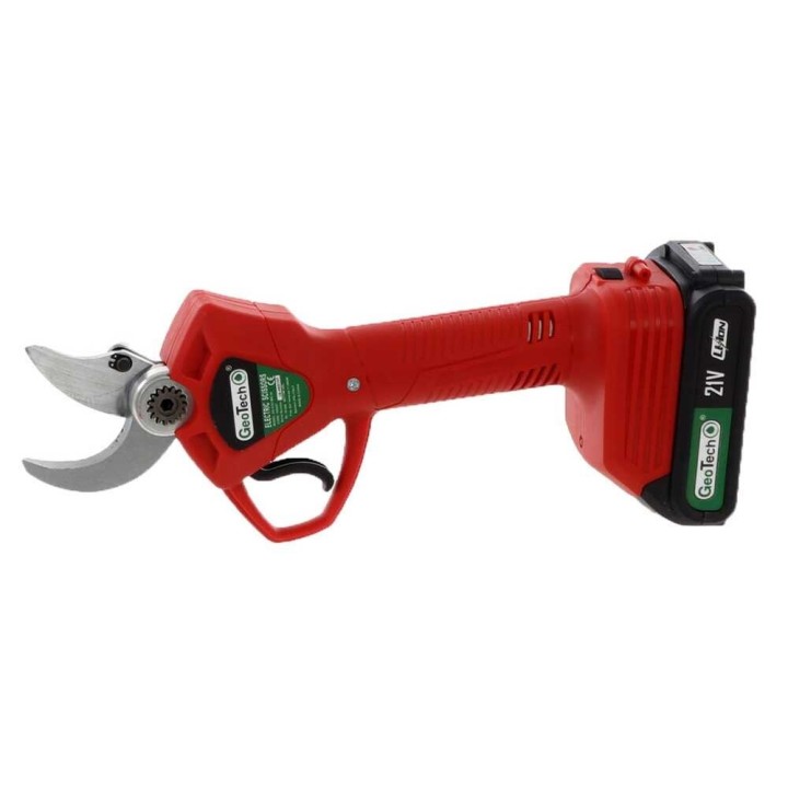 GeoTech MS-30 sähköoksasakset, 2 × 18 V 2 Ah, 30 mm