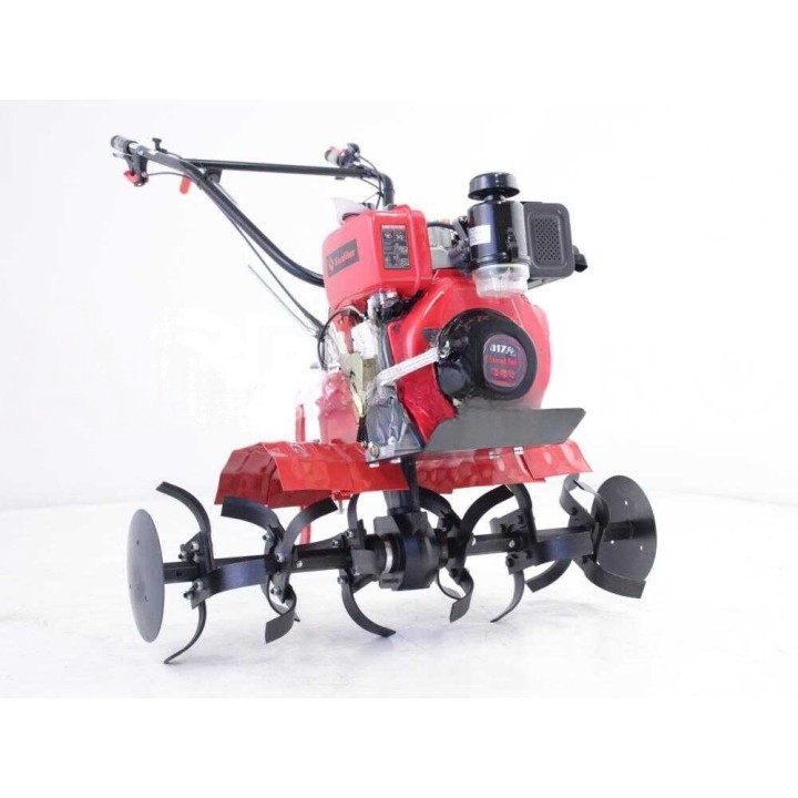 Euro 102 diesel-muokkain, 7 HP, 296 cm³, 95 cm:n jyrsin