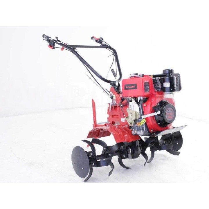 Euro 102 diesel-muokkain, 7 HP, 296 cm³, 95 cm:n jyrsin