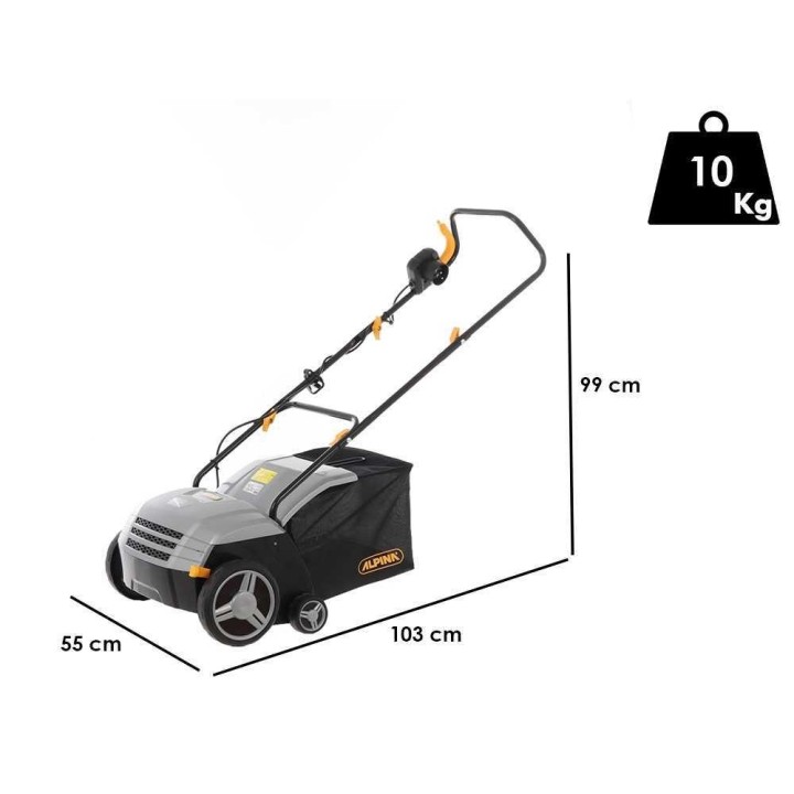 Alpina ASC 1.3 E sähköinen nurmikon ilmaaja, 1 300 W, 32 cm