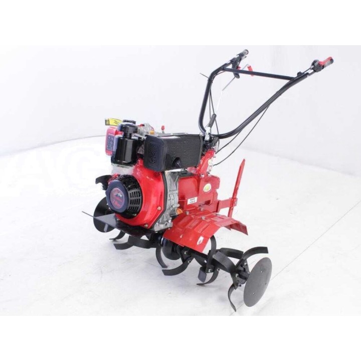 Euro 102 diesel-muokkain, 7 HP, 296 cm³, 95 cm:n jyrsin