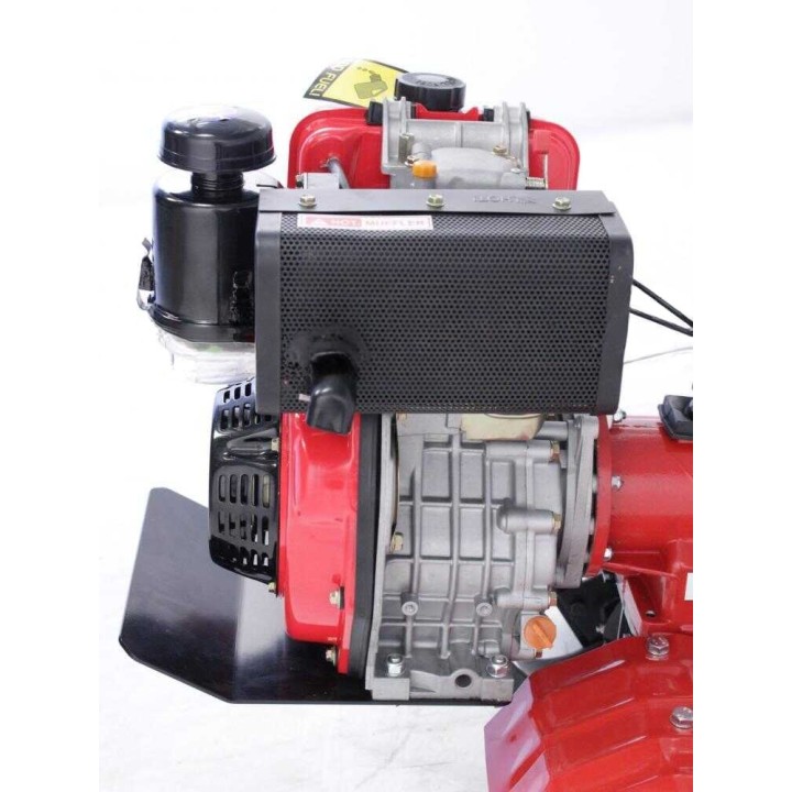 Euro 102 diesel-muokkain, 7 HP, 296 cm³, 95 cm:n jyrsin