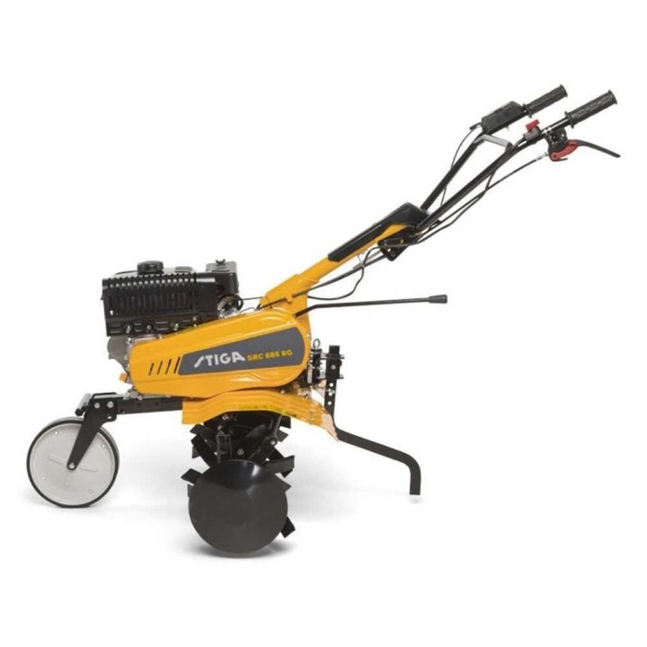 Stiga SRC 685 RG bensiinijyrsin, 6 HP, 182 cm³, säädettävä työleveys 58–85 cm