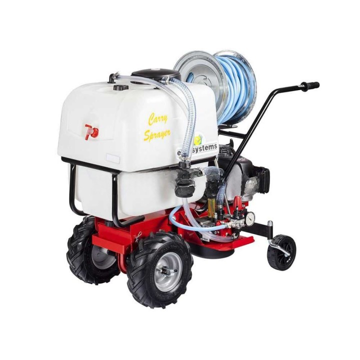 Carry Sprayer itsevetävä ruiskutusmoottoripumppu, 120 l, 6 HP, 30 bar, 25 m letku