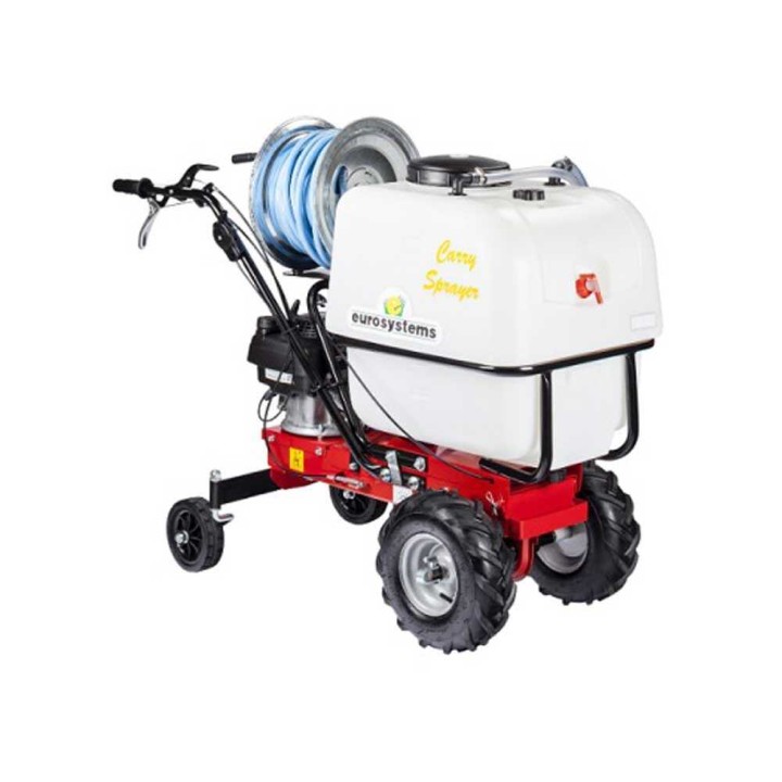 Carry Sprayer itsevetävä ruiskutusmoottoripumppu, 120 l, 6 HP, 30 bar, 25 m letku
