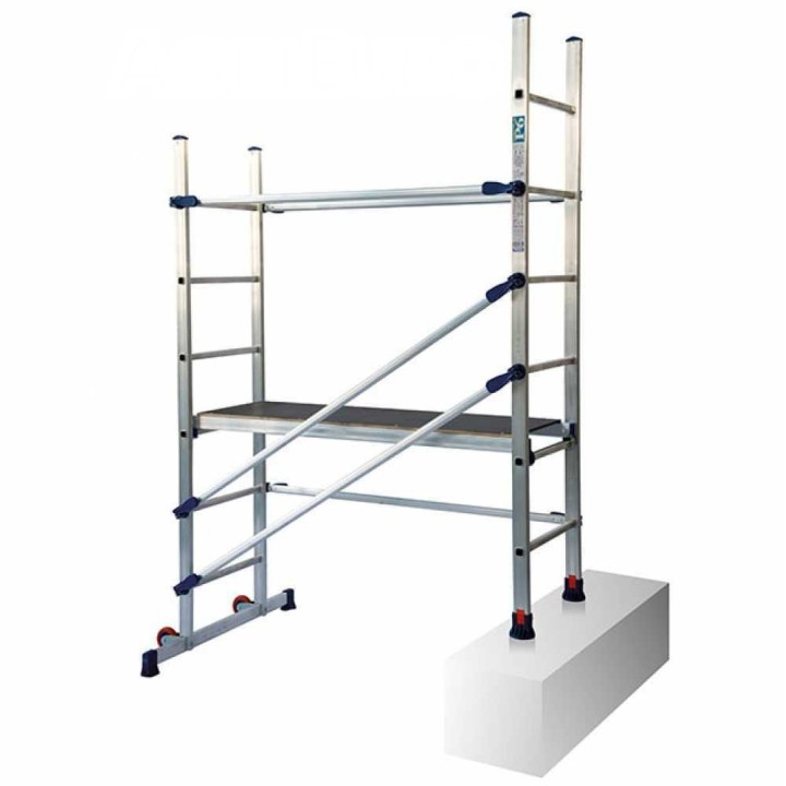Facal P6 alumiininen siirrettävä teline portaisiin 189 cm