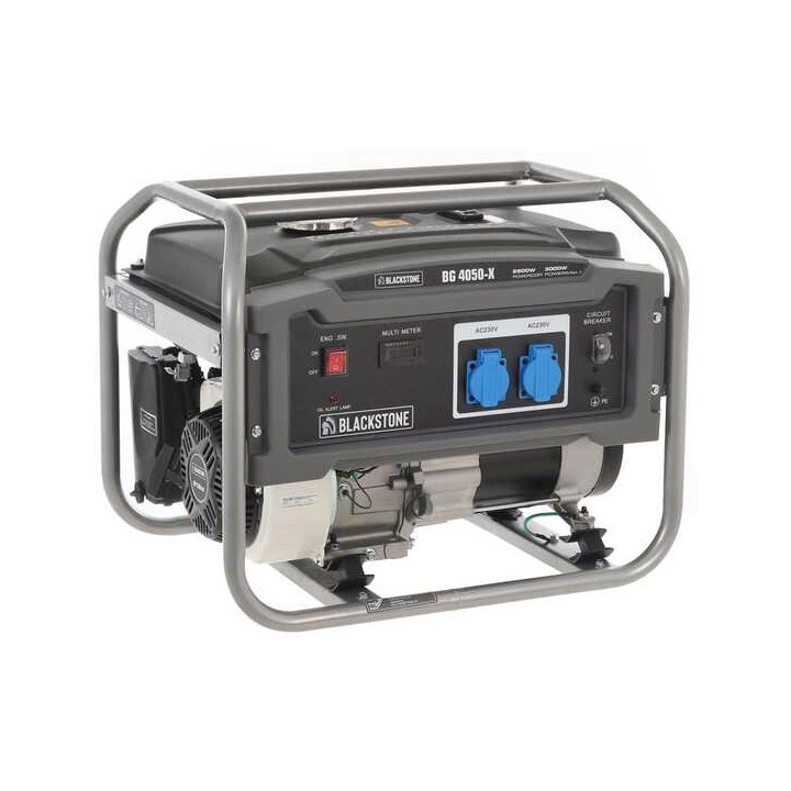 Blackstone BG 4050 X bensiinikäyttöinen generaattori 3 kW AVR yksivaiheinen