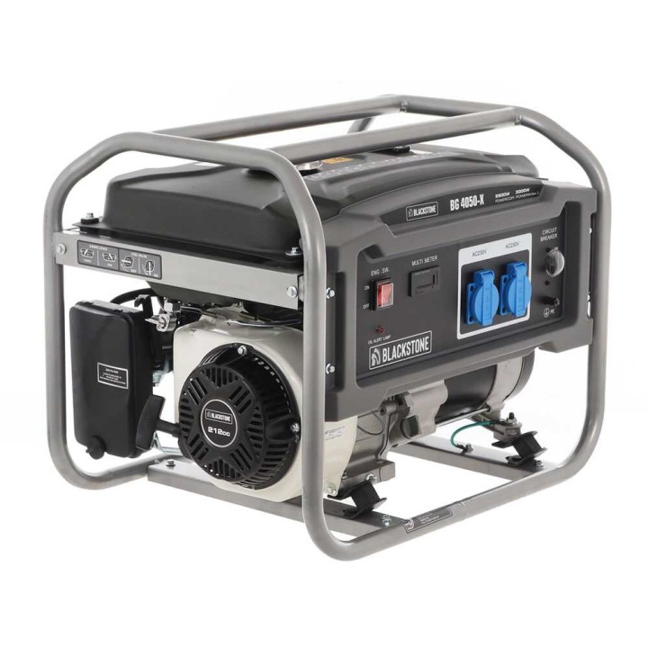 Blackstone BG 4050-X bensiinikäyttöinen generaattori, 3 kW, AVR, yksivaiheinen