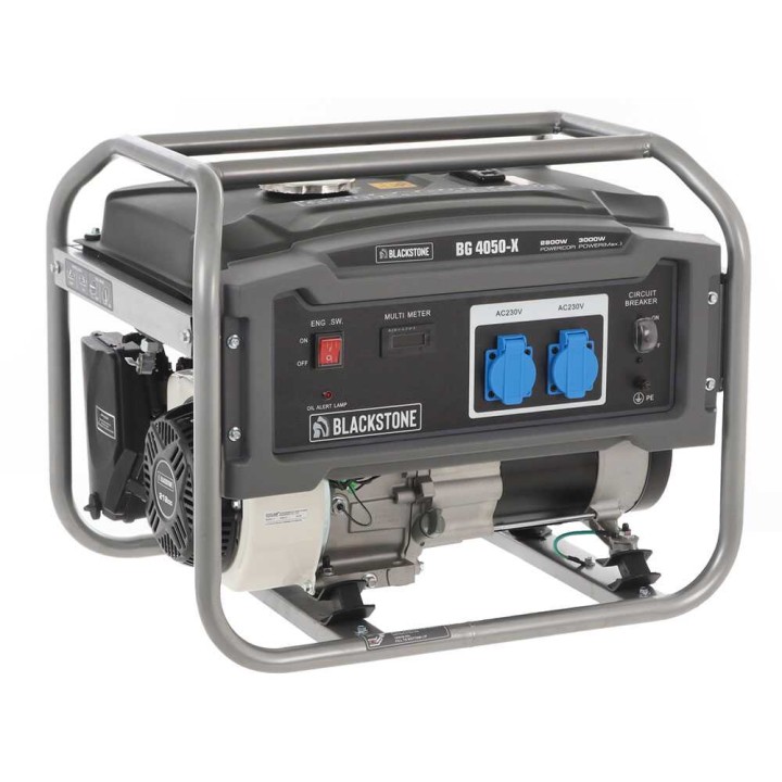 Blackstone BG 4050-X bensiinikäyttöinen generaattori, 3 kW, AVR, yksivaiheinen