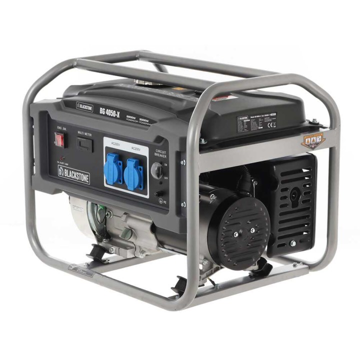 Blackstone BG 4050-X bensiinikäyttöinen generaattori, 3 kW, AVR, yksivaiheinen