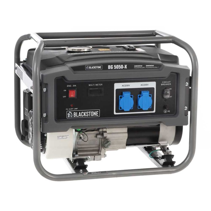 Blackstone BG 5050-X bensiinikäyttöinen generaattori, 3,2 kW, AVR, yksivaiheinen