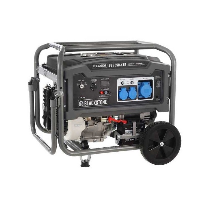BG 7550 X ES bensiinisähkögeneraattori 5 kW 5 4 kW AVR 230 V