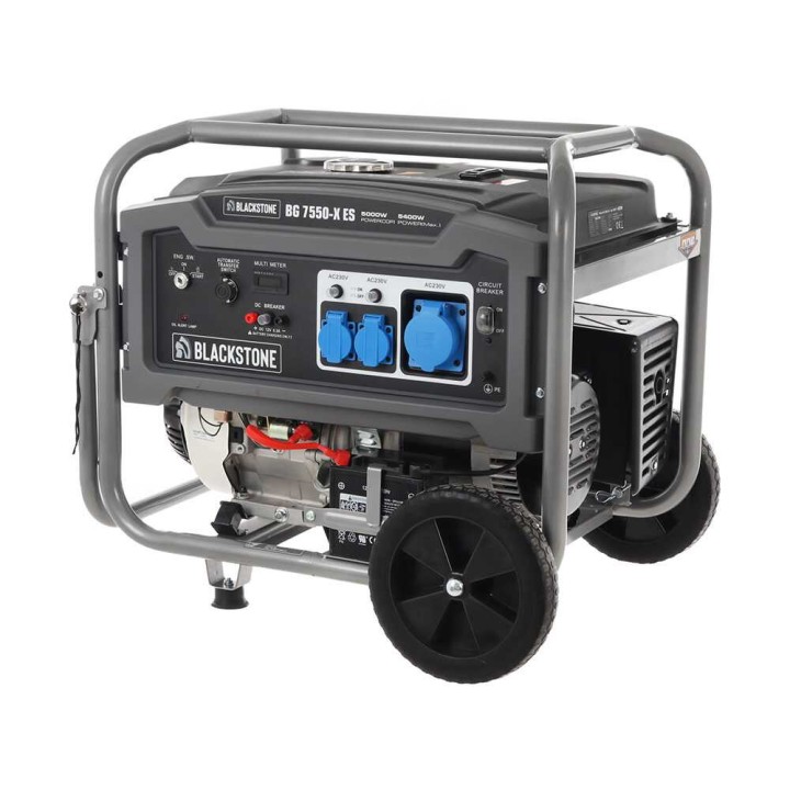 BG 7550-X ES bensiinisähkögeneraattori, 5 kW, 5,4 kW, AVR, 230 V