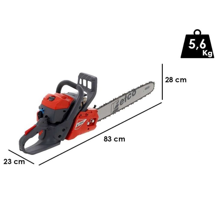 Efco MT 4510 -moottorisaha, 2,9 HP, 46 cm ensisijainen terälevy