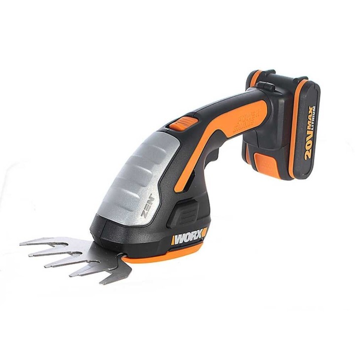 Worx WG801E.5 4-in-1-akkuleikkuri, 20 V, 2 Ah, vaihdettavat terät