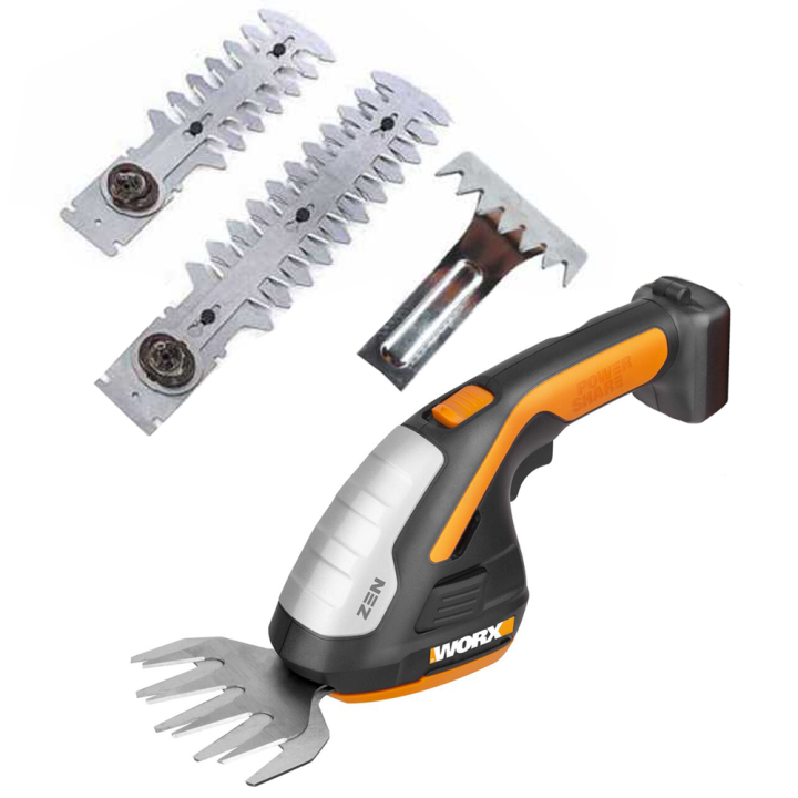 Worx WG801E 91 akkukäyttöiset ruoho ja pensassakset 20 V ilman akkua ja laturia