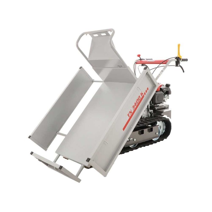 Efco TN 3400 K telaketjumoottorikärry, jatkettava kuormalava, 350 kg, 3,9 HP
