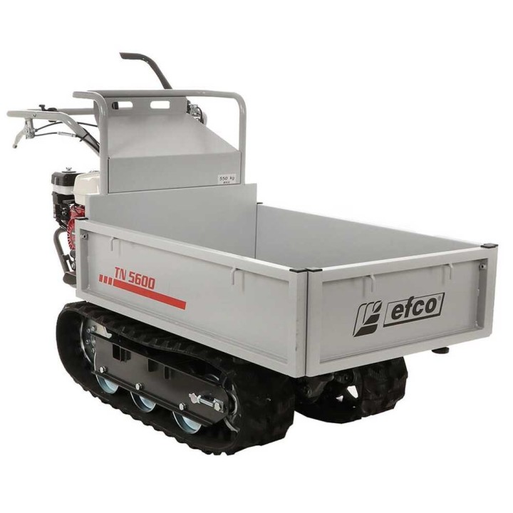 Efco TN 5600 telaketjukärry 550 kg Honda GX 160 jatkettava lava