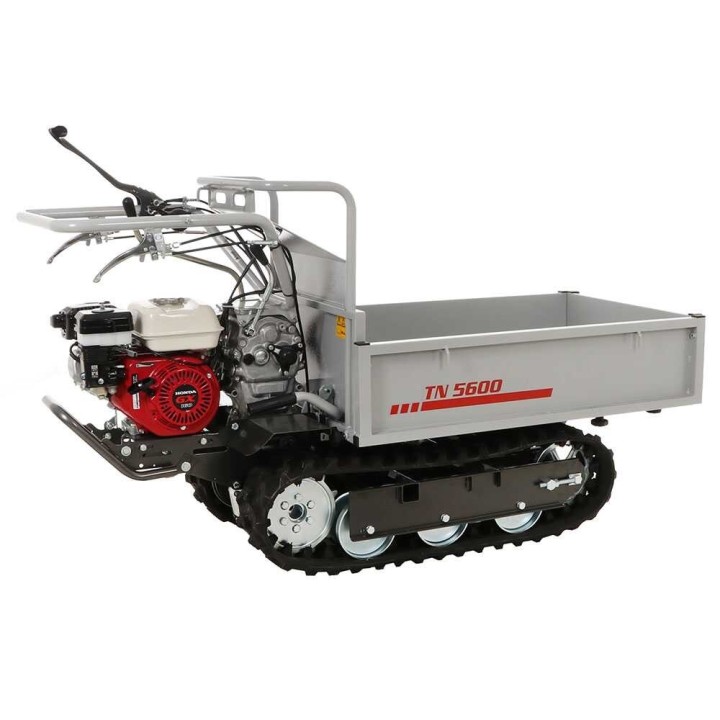Efco TN 5600 telaketjukärry, 550 kg, Honda GX 160, jatkettava lava