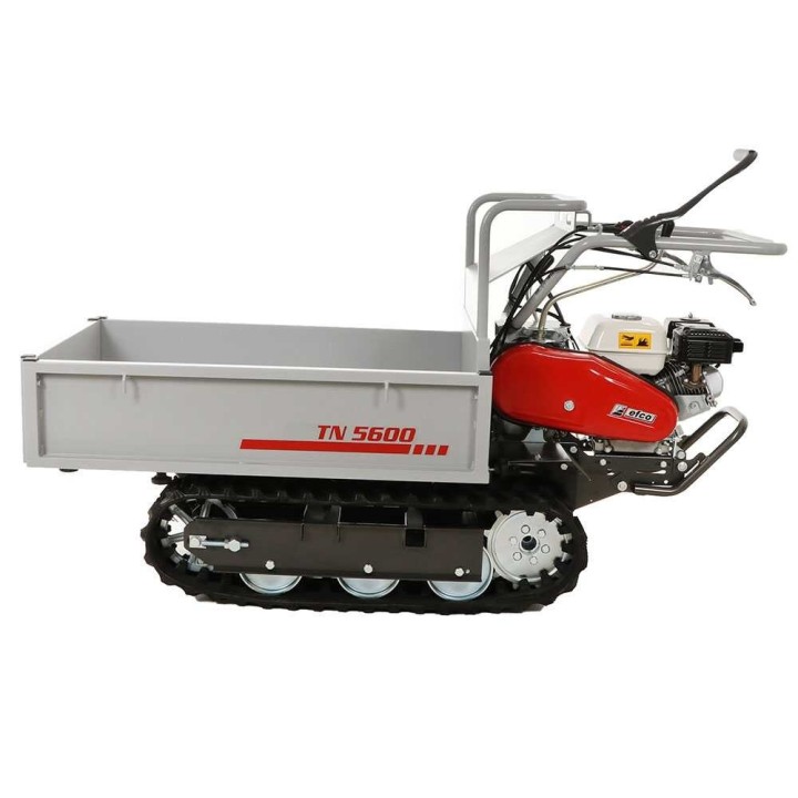 Efco TN 5600 telaketjukärry, 550 kg, Honda GX 160, jatkettava lava