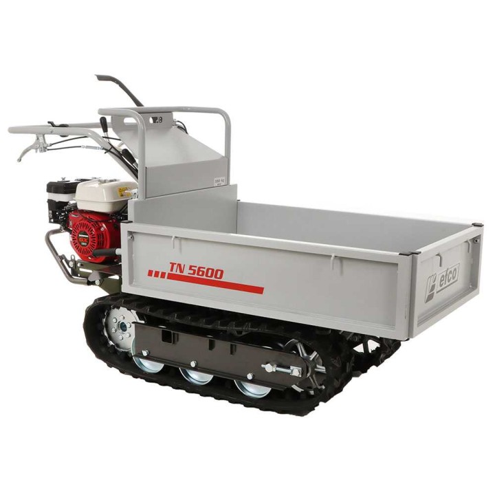 Efco TN 5600 telaketjukärry, 550 kg, Honda GX 160, jatkettava lava