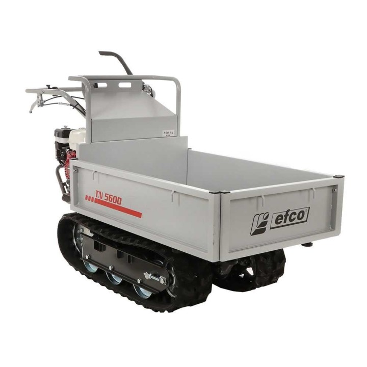 Efco TN 5600 telaketjukärry, 550 kg, Honda GX 160, jatkettava lava